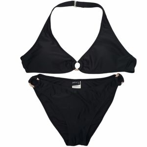 Black Tiki Bikini Size 12